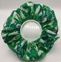 Green Leaves Scrunchie