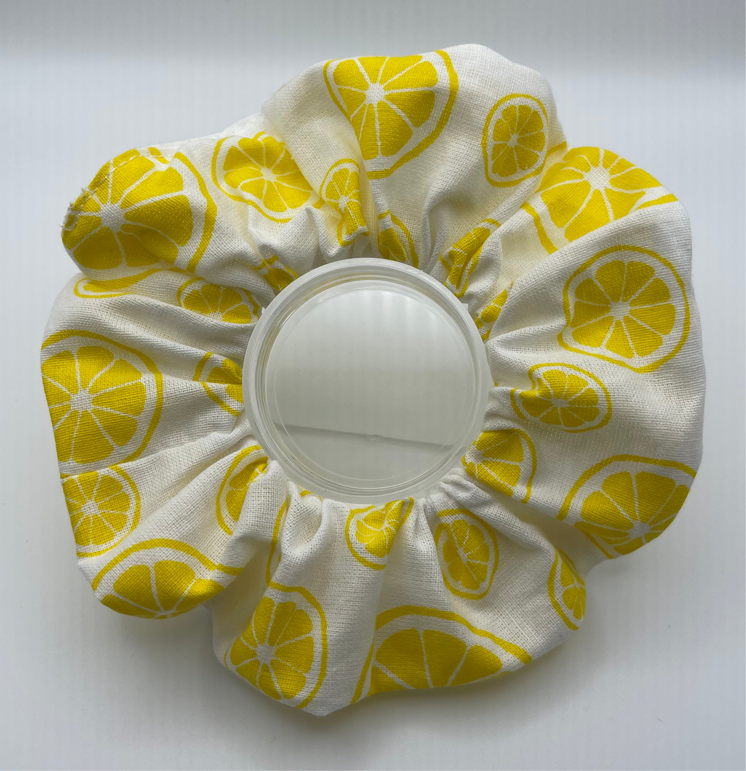 Lemon Slice Scrunchie